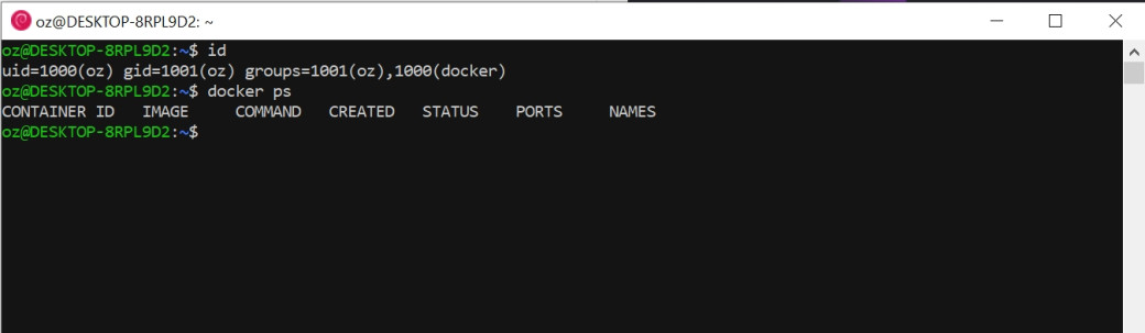 Ajouter un utilisateur au groupe docker